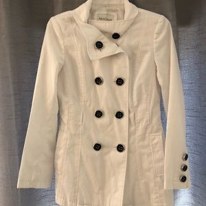 White Pea coat